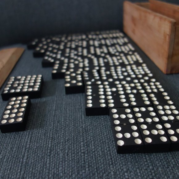 Wood Domino Set - Picture 2 of 14